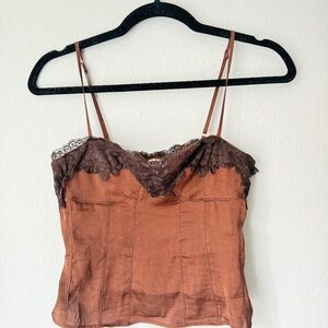 Free People Lace Cami Top